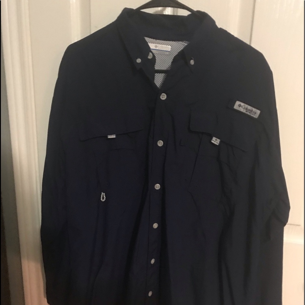 Columbia  fishing shirt